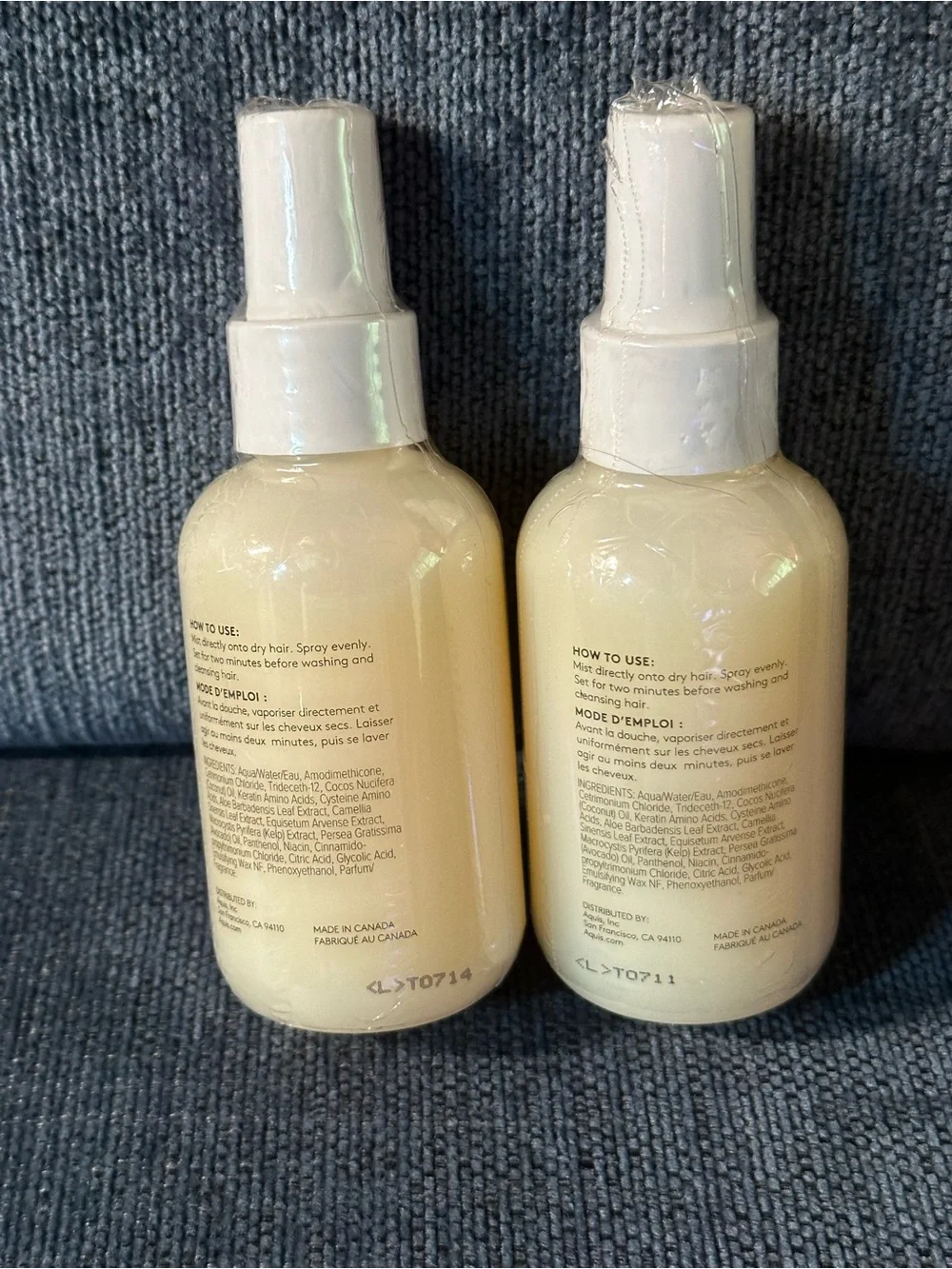 Aquis Prime 01 Water Defense Prewash Spray Set of 2